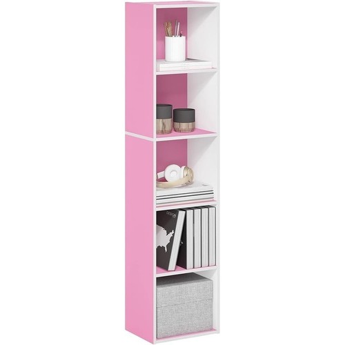 Tier bookshelf slim - 5-tier, open