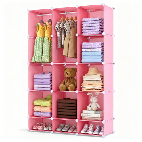 Cube closet wardrobe - 13-cube,