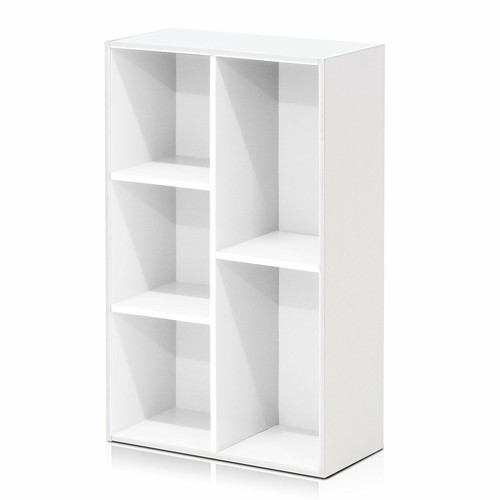 Green pink blue white shelf - white, 5