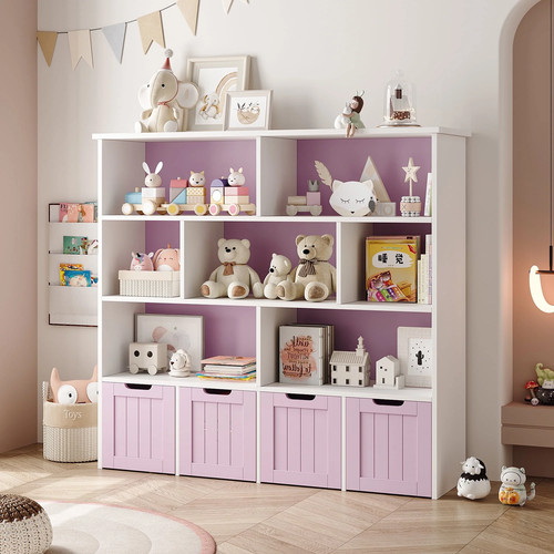 Kids toy storage bookcase - storage, with