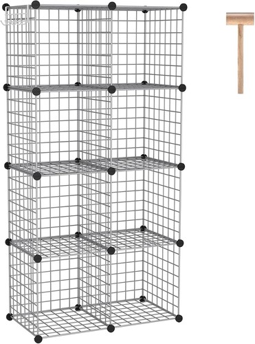 Wire cube storage - wire, 6